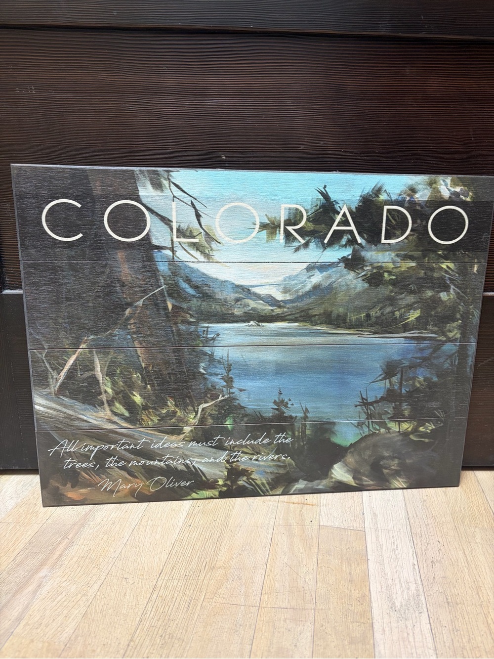 17x23 Wooden Wall Art